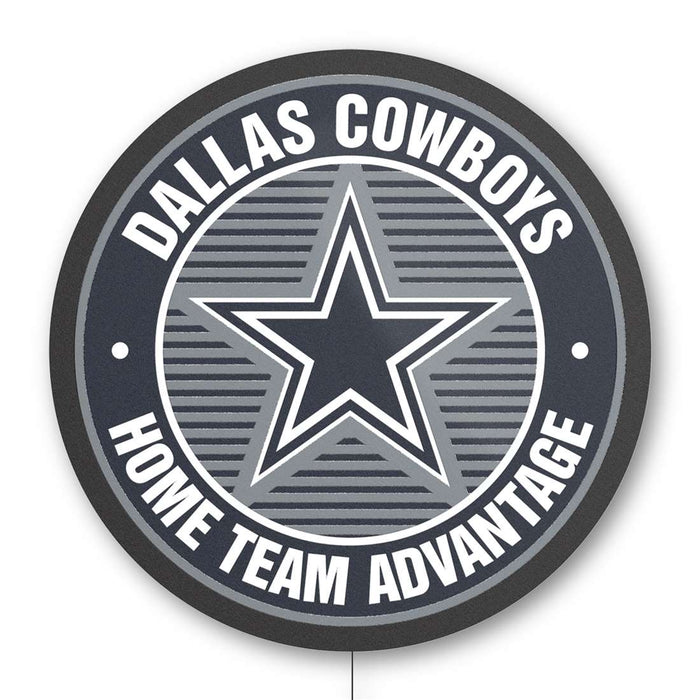 Dallas Cowboys Home Team Advantage  LED Lighted Sign
