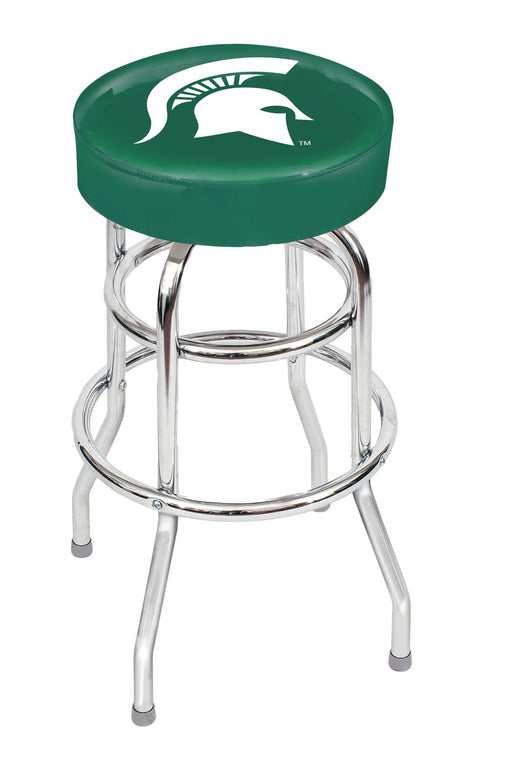 Michigan State Chrome Bar Stool