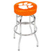 Clemson University Chrome Bar Stool