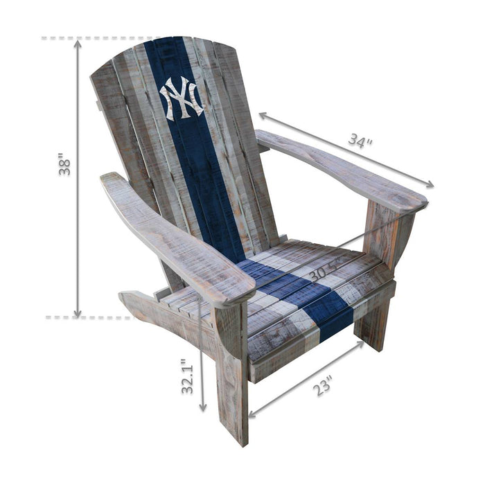 New York Yankeess Wooden Adirondack Chair