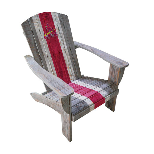 St Louis Cardinals Wooden Adirondack Chair