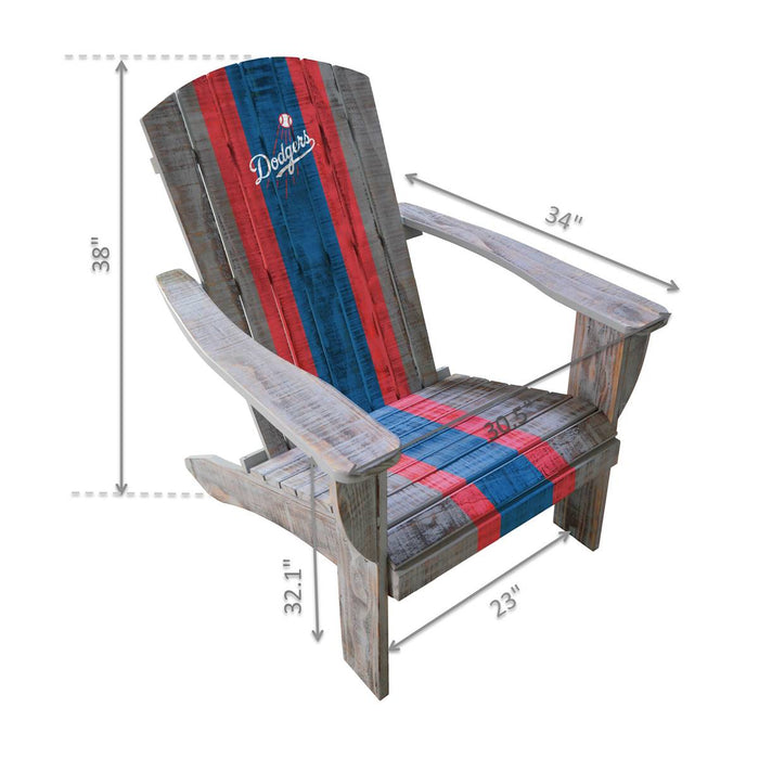 Los Angeles Dodgers Wood Adirondak Chair