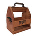 New England Patriots Wood  BBQ Caddy