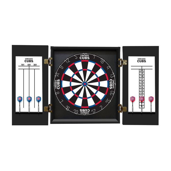 Chicago Cubs Fan's Choice Dartboard Set