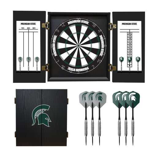 Michigan State University Fan's Choice Dartboard Set