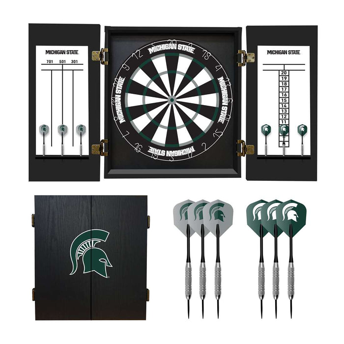 Michigan State University Fan's Choice Dartboard Set