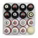 Ohio State Billiard Balls with Numbers