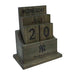 New York Yankees Wood Block Calendar