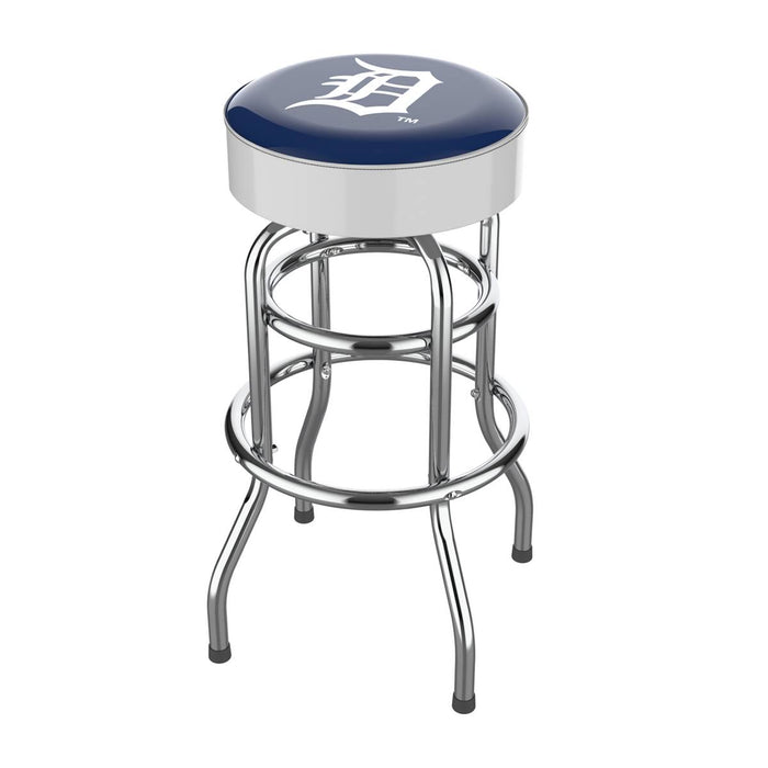 Detroit Tigers Chrome Bar Stool