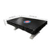 Chicago Cubs 8' Deluxe Pool Table Cover