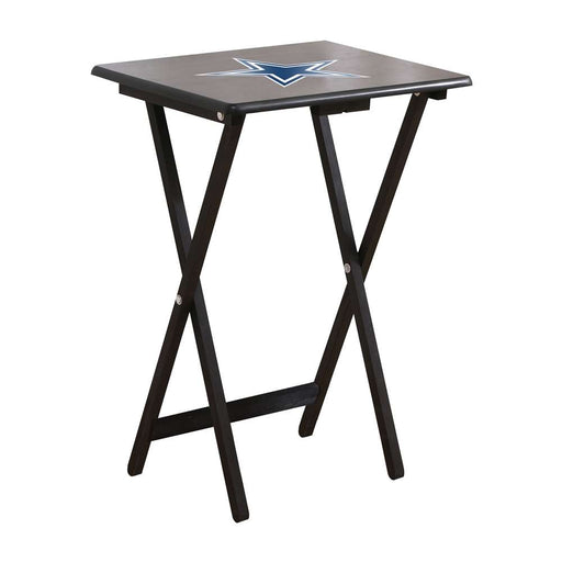Dallas Cowboys 4 TV Trays With Stand