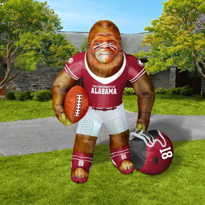 Alabama Crimson Tide Inflatable Big Footballer Mascot - 8ft Tall