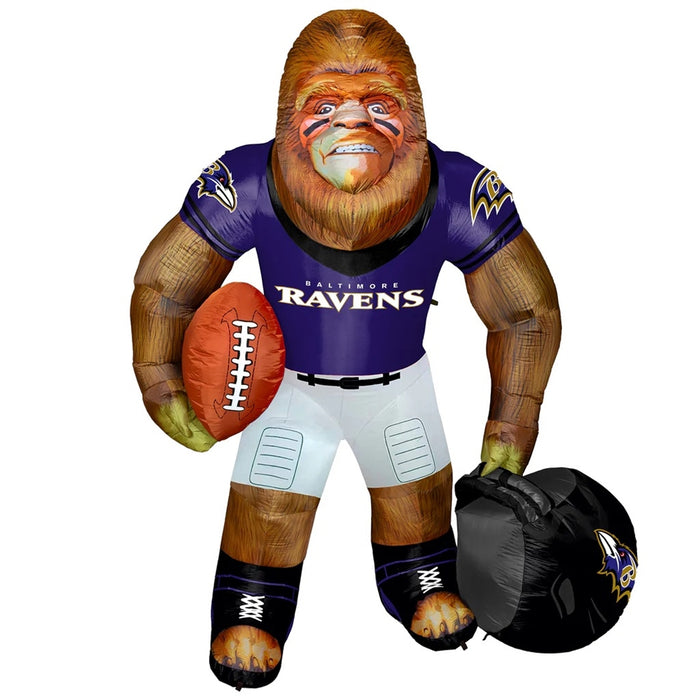 Baltimore Ravens Inflatable Big Footballer Mascot - 8ft Tall