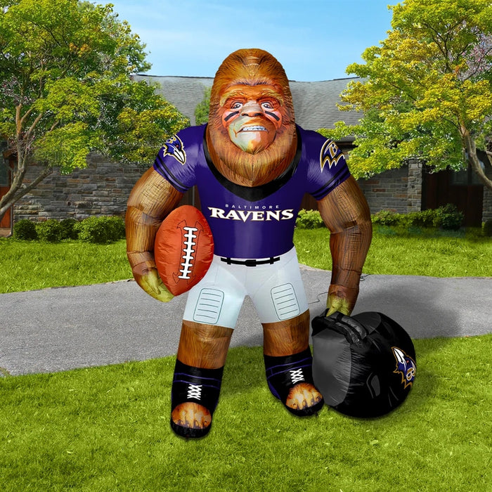 Baltimore Ravens Inflatable Big Footballer Mascot - 8ft Tall