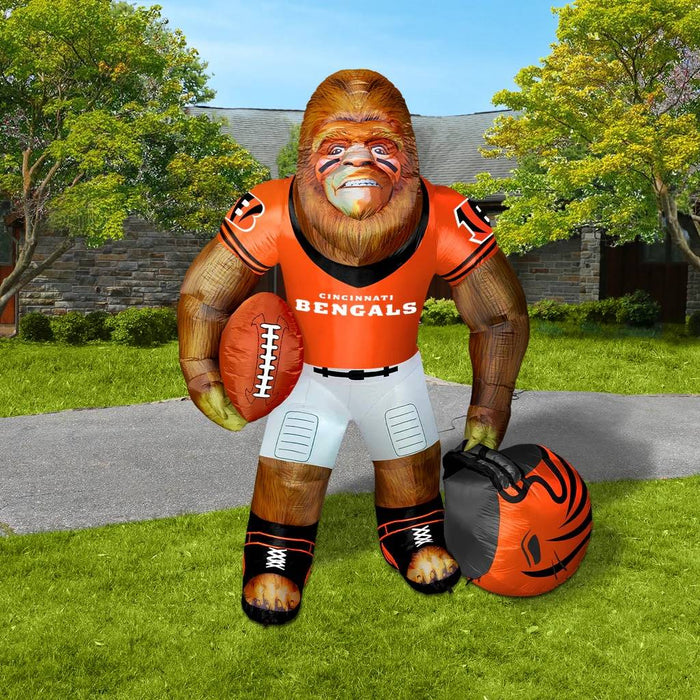 Cincinnati Bengals Inflatable Big Footballer Mascot - 8ft Tall