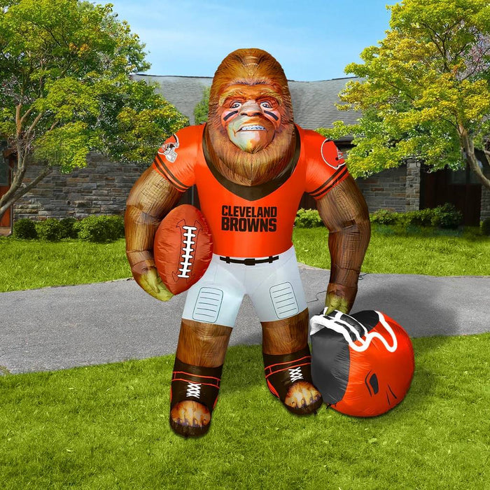 Cleveland Browns Inflatable Big Footballer Mascot - 8ft Tall