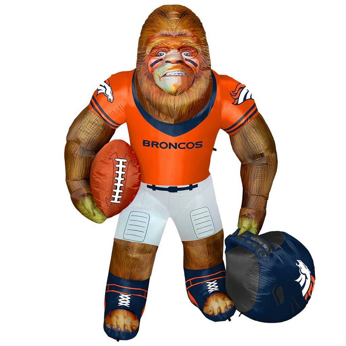 Denver Broncos Inflatable Big Footballer Mascot - 8ft Tall