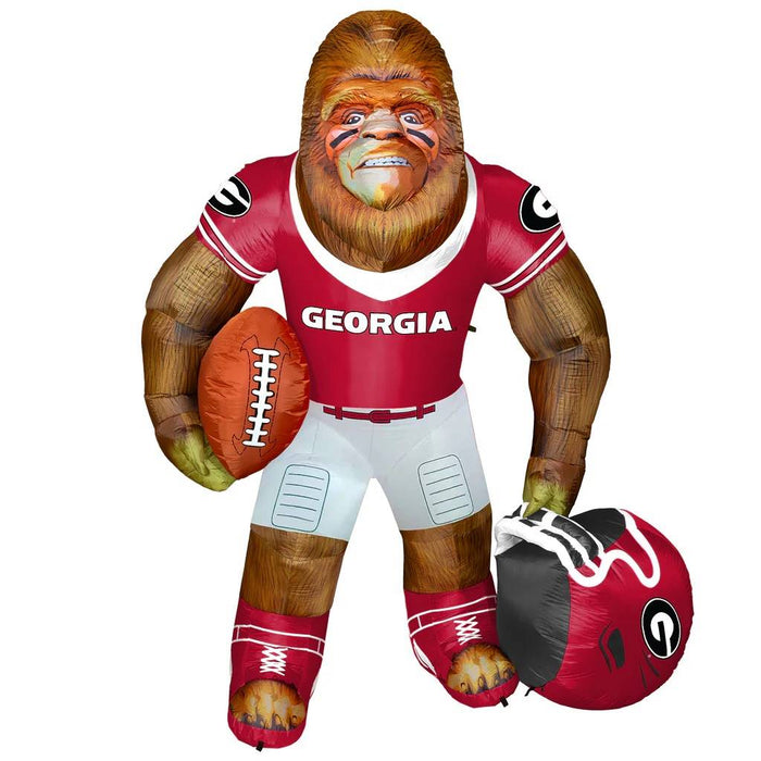 Georgia Bulldogs Inflatable Big Footballer Mascot - 8ft Tall