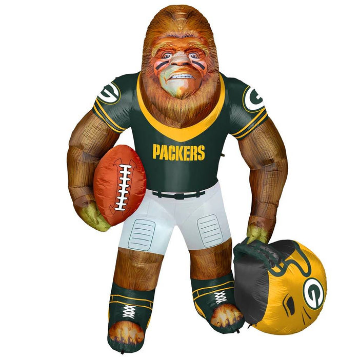 Green Bay Packers Inflatable Big Footballer Mascot - 8ft Tall
