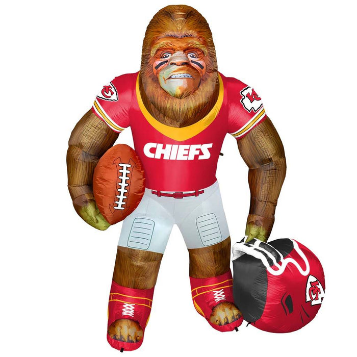 Kansas City Chiefs Inflatable Big Footballer Mascot - 8ft Tall