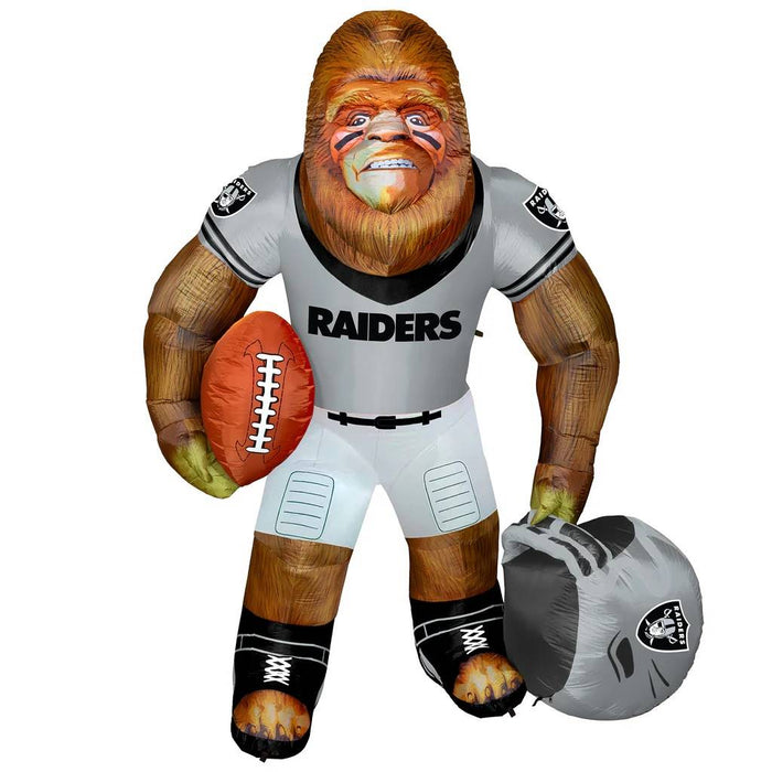 Las Vegas Raiders Inflatable Big Footballer Mascot - 8ft Tall