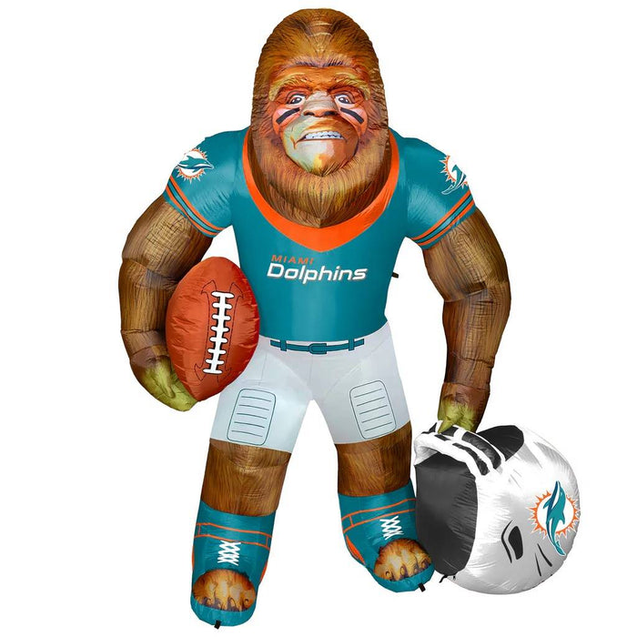 Miami Dolphins Inflatable Big Footballer Mascot - 8ft Tall