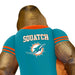 Miami Dolphins Inflatable Big Footballer Mascot - 8ft Tall