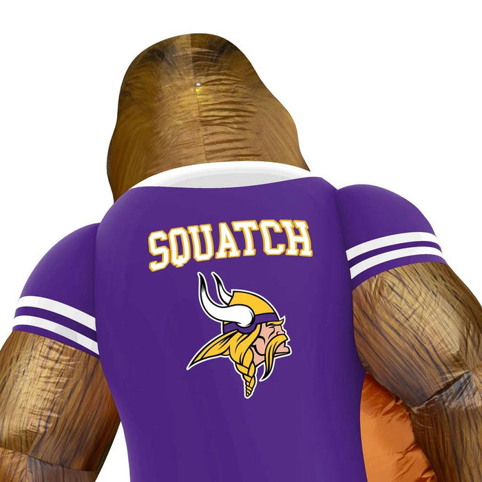 Minnesota Vikings Inflatable Big Footballer Mascot - 8ft Tall