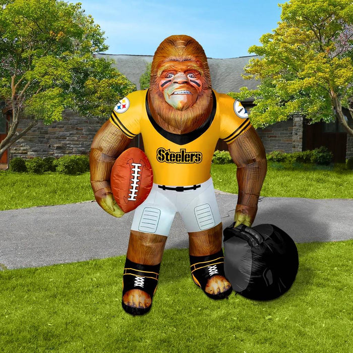 Pittsburgh Steelers Inflatable Big Footballer Mascot - 8ft Tall