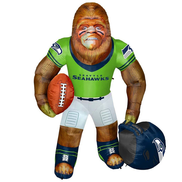 Seattle Seahawks Inflatable Big Footballer Mascot - 8ft Tall