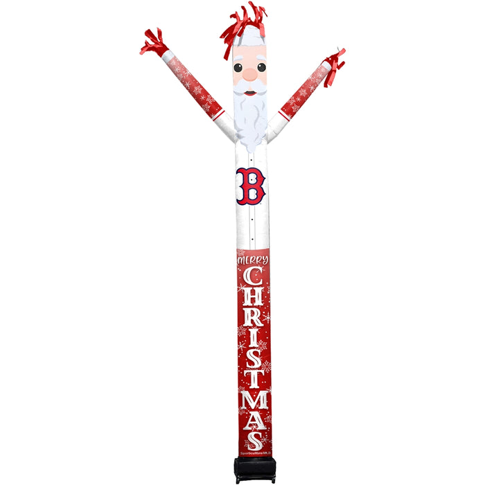 Boston Red Sox Inflatable Crazy Christmas Santa Sports Fan 8 ft Tall