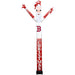 Boston Red Sox Inflatable Crazy Christmas Santa Sports Fan 8 ft Tall