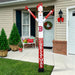Boston Red Sox Inflatable Crazy Christmas Santa Sports Fan 8 ft Tall
