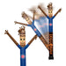Chicago Cubs Inflatable Crazy Halloween Scarecrow Sports Fan 8 ft Tall