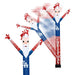 Los Angeles Dodgers Inflatable Crazy Christmas Santa Sports Fan 8 ft Tall