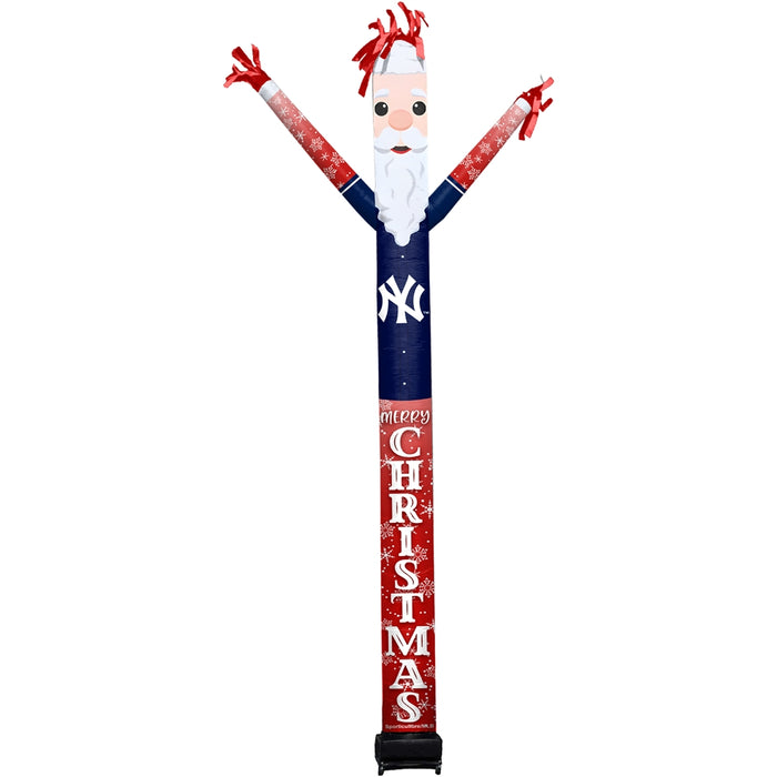 New York Yankees Inflatable Crazy Christmas Santa Sports Fan 8 ft Tall