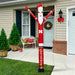 Nebraska Cornhuskers Inflatable Crazy Christmas Santa Sports Fan 8 ft Tall