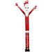 Texas Tech Red Raiders Inflatable Crazy Christmas Santa Sports Fan 8 ft Tall