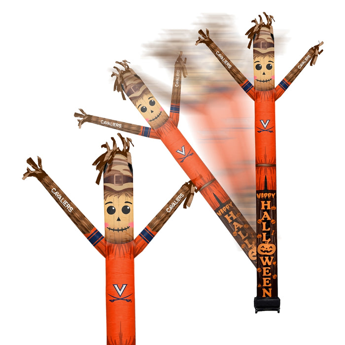 Virginia Cavaliers Inflatable Crazy Halloween Scarecrow Sports Fan 8 ft Tall