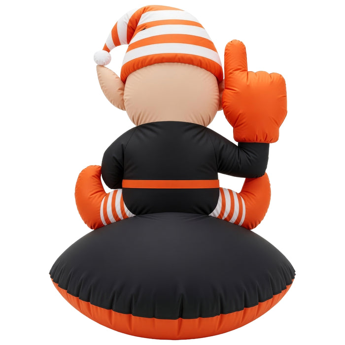 Cincinnati Bengals Inflatable Football Elf 4 Ft. Tall