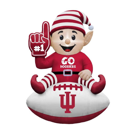 Indiana Hoosiers Inflatable Football Elf 4 Ft. Tall