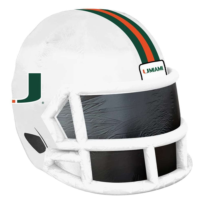 Miami Hurricanes Inflatable Football Helmet 4 Ft. Tall