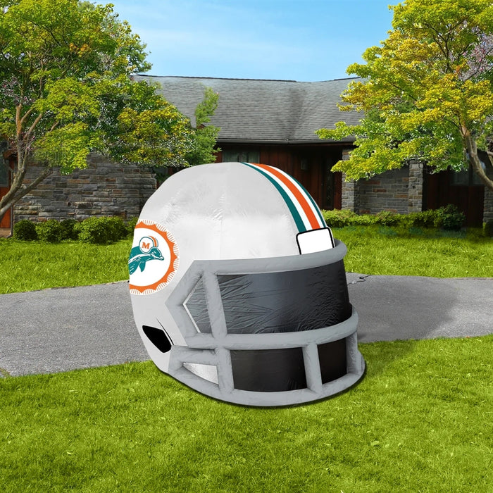 Miami Dolphins Inflatable Helmet  Retro 4 ft Tall