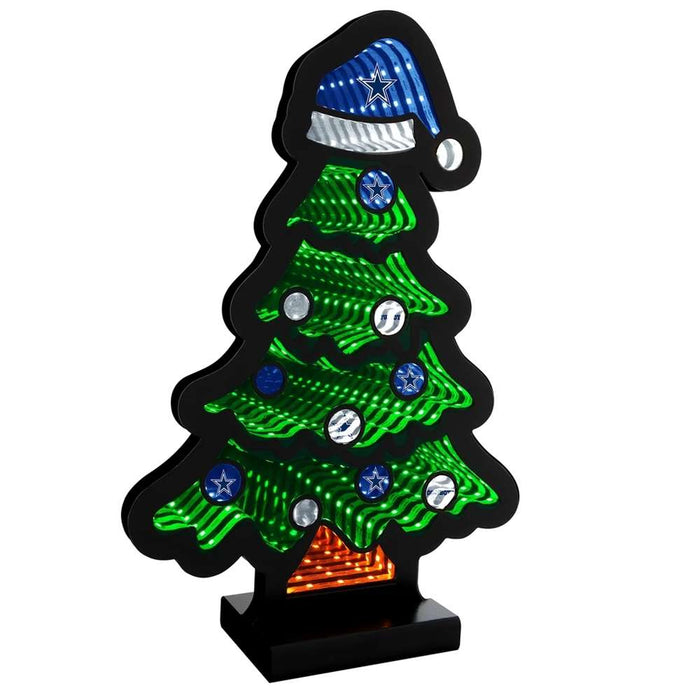 Dallas Cowboys Infinity Christmas Tree
