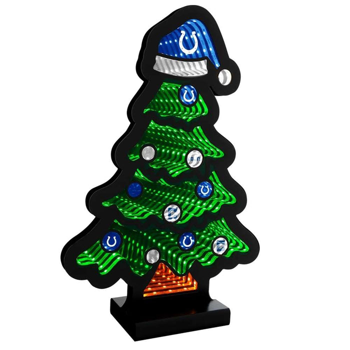 Indianapolis Colts Infinity Christmas Tree