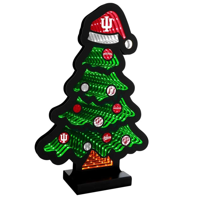 Indiana Hoosiers Infinity Christmas Tree