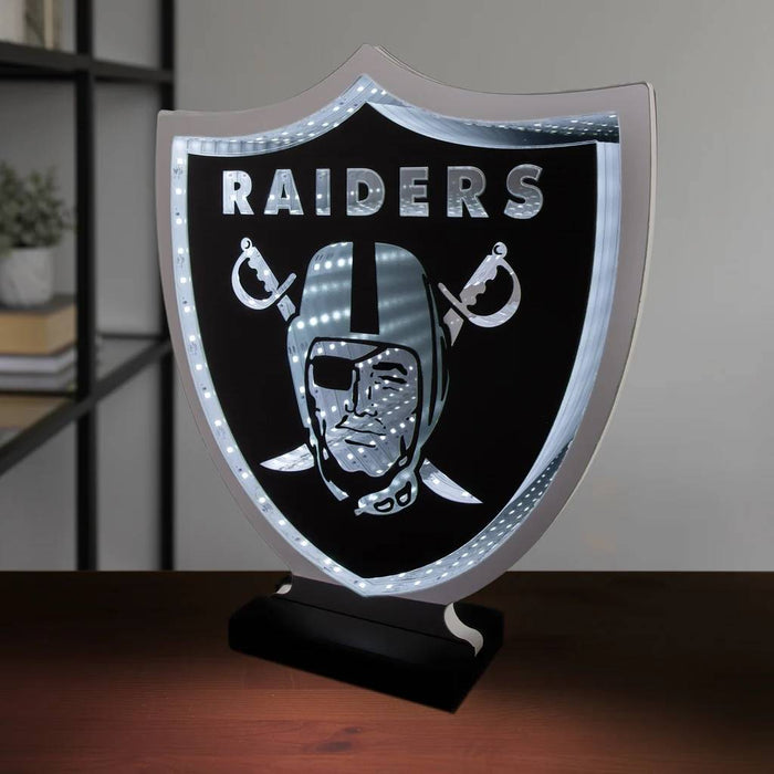 Las Vegas Raiders Led Infinity Logo Light