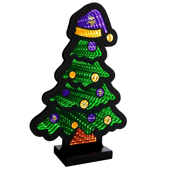Minnesota Vikings Infinity Christmas Tree