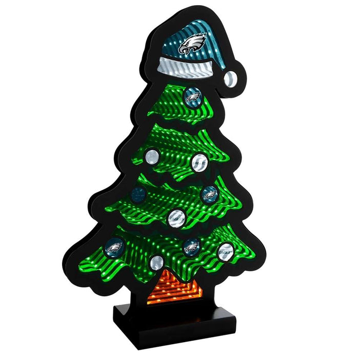 Philadelphia Eagles Infinity Christmas Tree