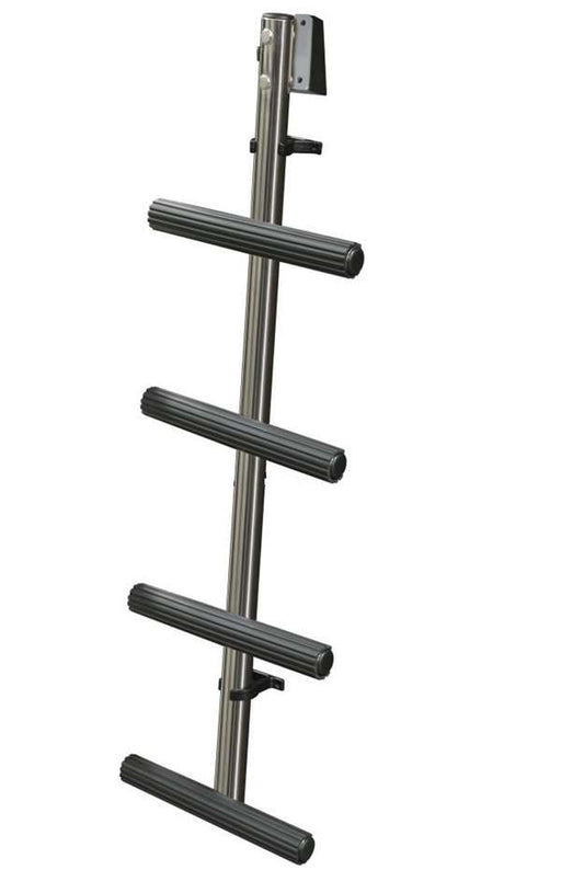 JIF Marine 4-Stp Dive Ladder 1.25" Stainless 316 Tube w/Mounting Bracket Boat - Dock Table